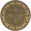 Nourison Living Treasures Area Rug Collection Green 7 Ft 10 In. X 7 Ft 10 In. Round 99446674876
